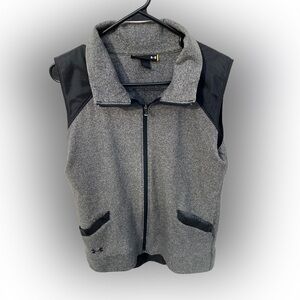 Under Armor Medium - Vest w/ UA Logos On Front - Grey Great Condition